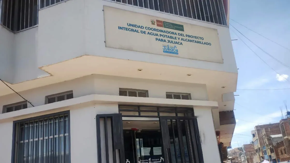 oficinas de la Unidad Coordinadora del Proyecto Integral de Agua Potable y Alcantarillado (UCP)