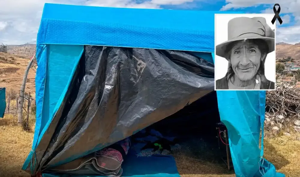 Una adulta mayor murió en una carpa tras perder su casa