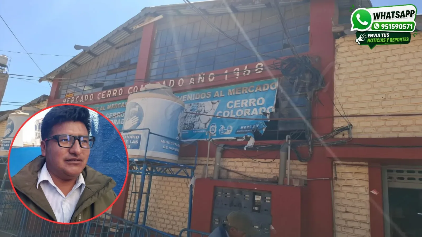 Mercado Cerro Colorado sigue paralizado por división entre comerciantes