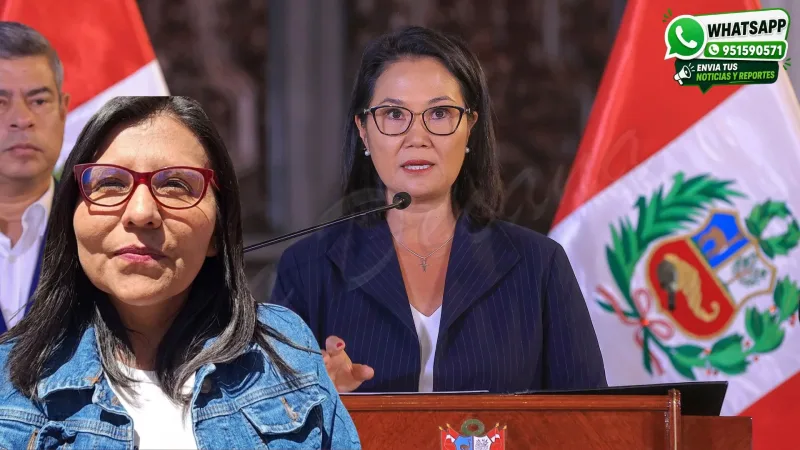 Diana Pasaca cuestiona a Keiko Fujimori