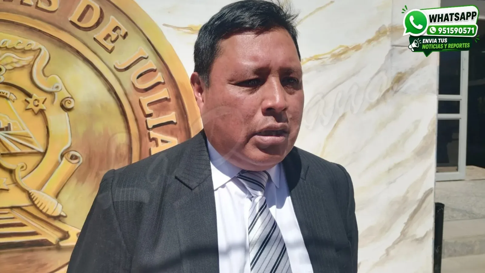 Exadministrador del distrito de San Miguel, Johnny Mamani Ponce