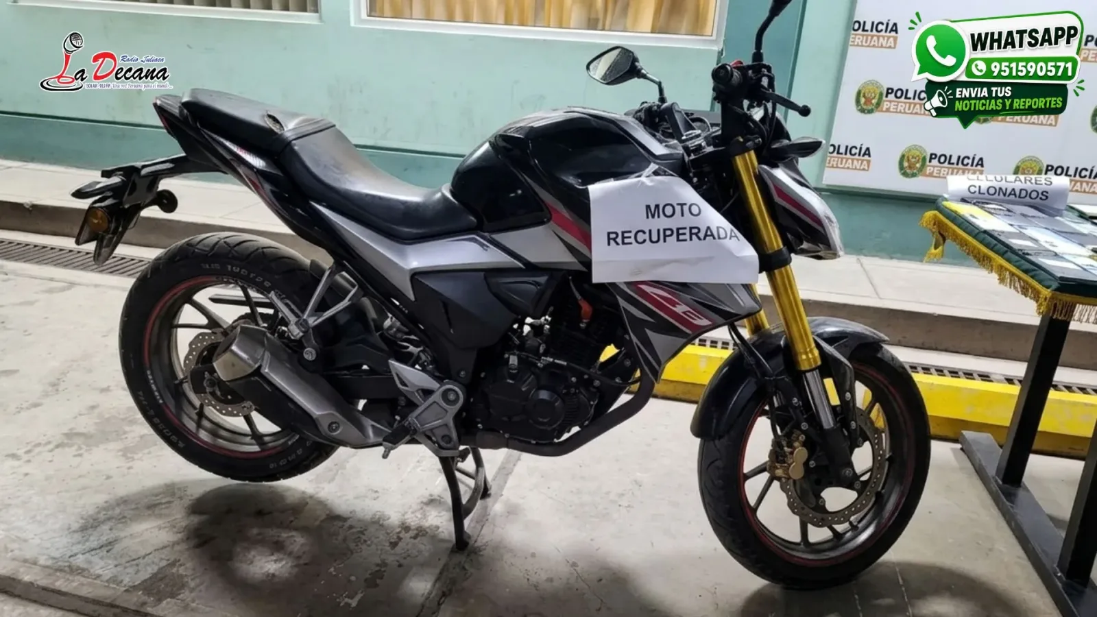 Moto Incautada Juliaca
