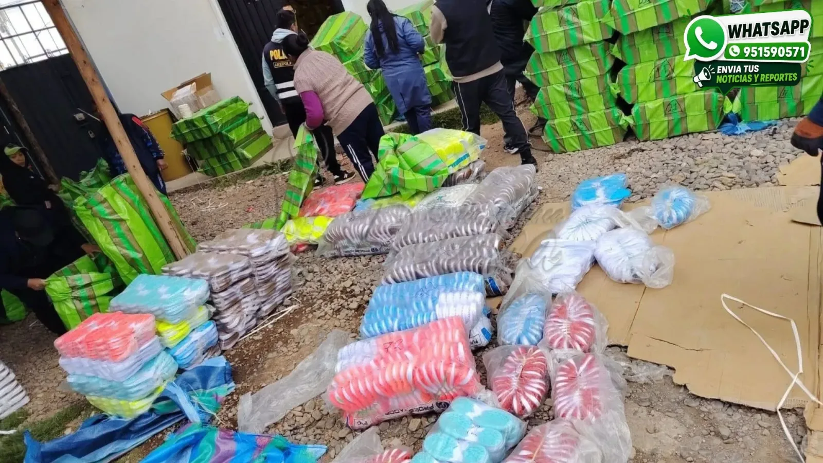 Incautan mercadería valorizada en más de S/ 6.3 millones vinculada a presunta falsificación de marcas