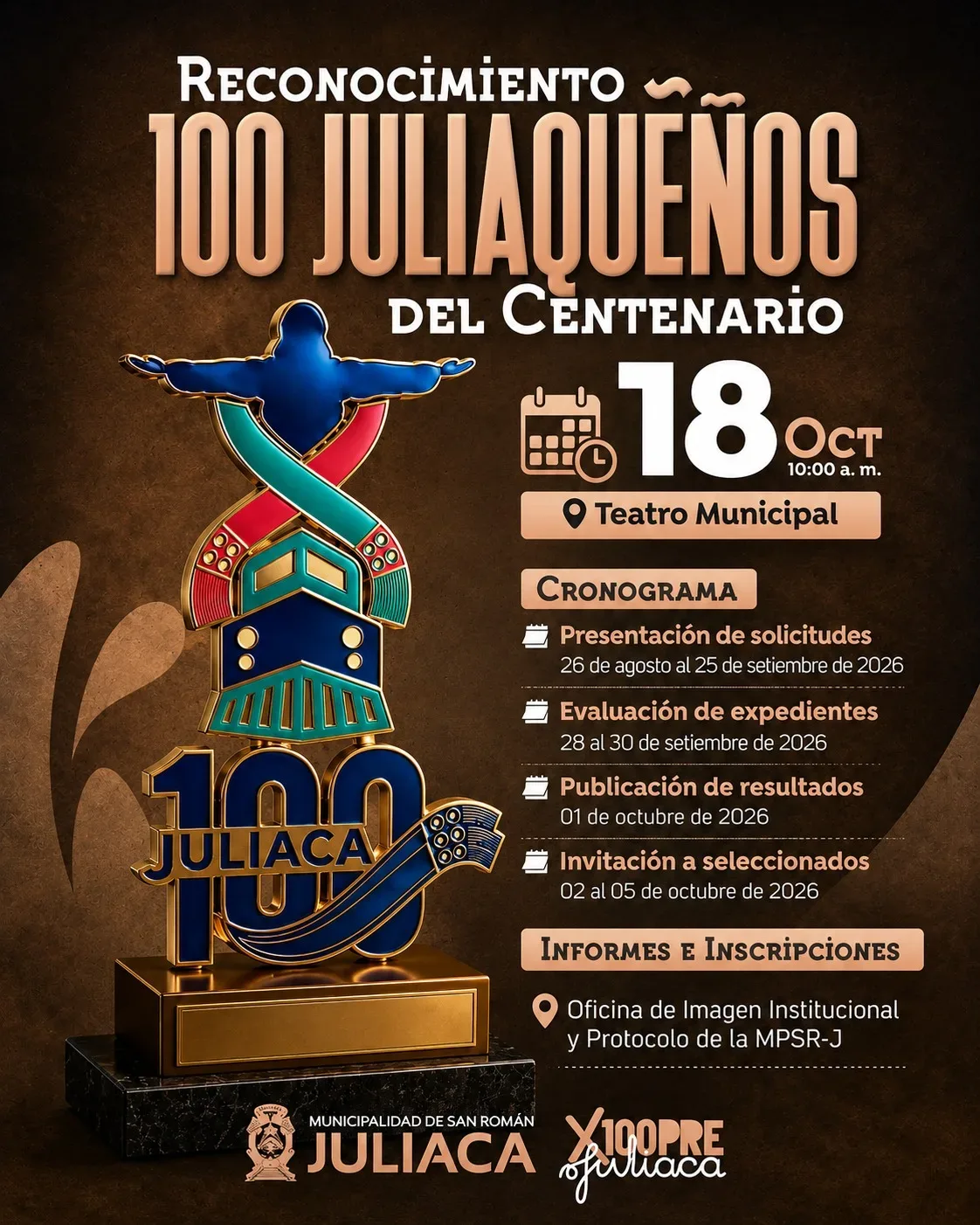 Afiche 100 del centenario