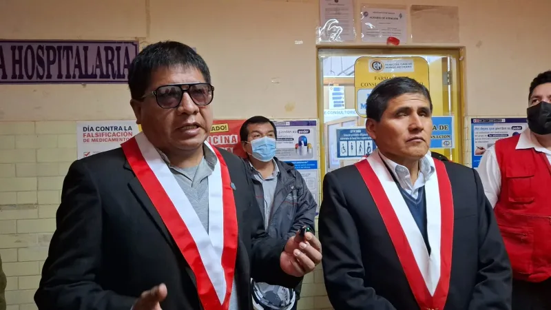 Cesar Tito Rojas y Moises Chipana