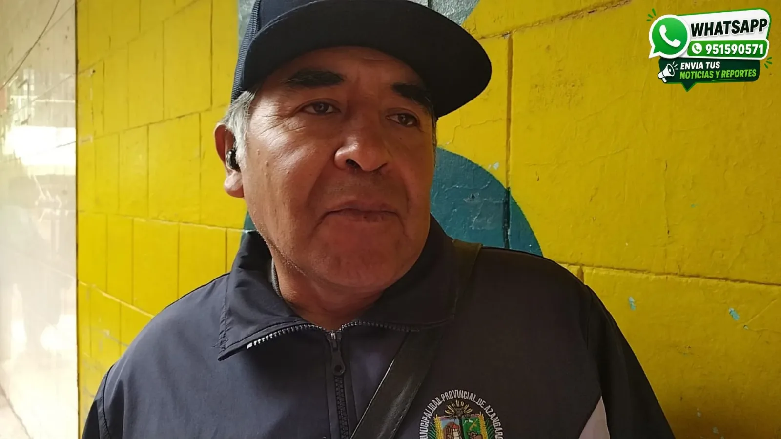 Presidente de la urbanización Néstor Cáceres Velázquez, Cristian Paco Cutipa