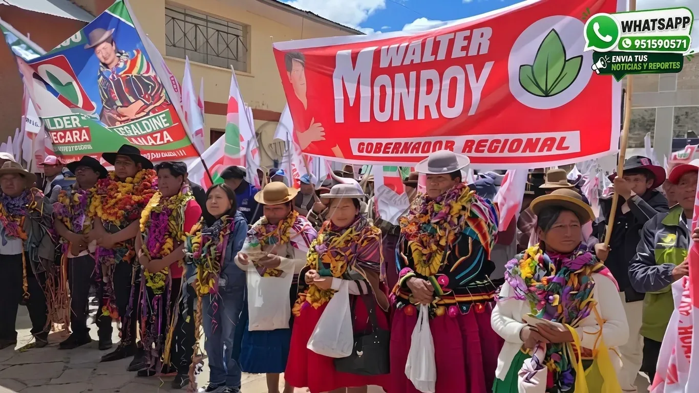 Alianza Venceremos inicia campaña en Huancané con propuestas para el agro, educación y servicios básicos