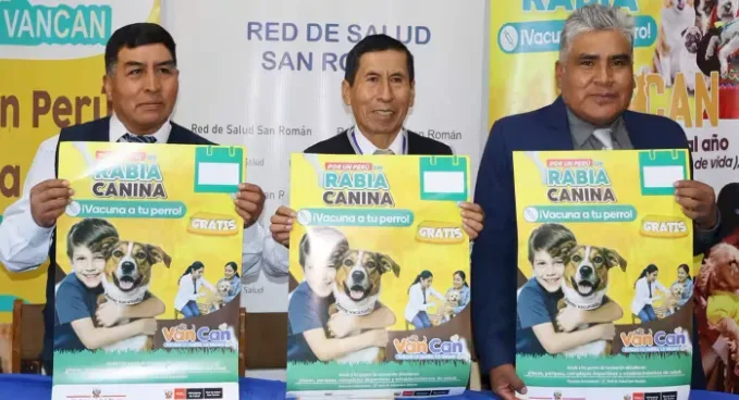 Red de Salud San Román vacunará perros contra la rabia