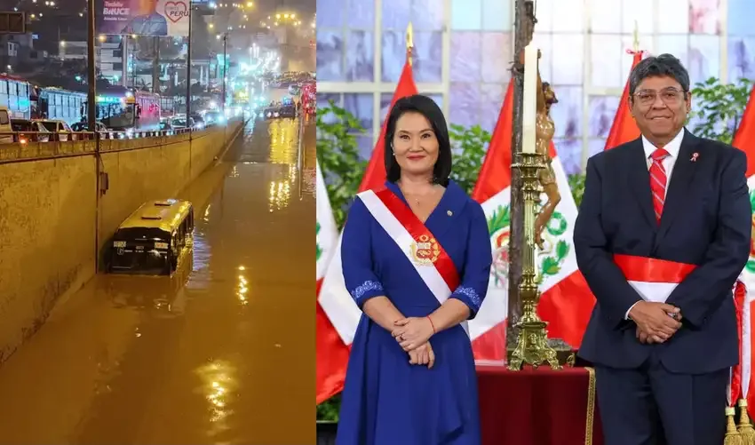 Ministro de Keiko Fujimori minimiza inundaciones en Lima