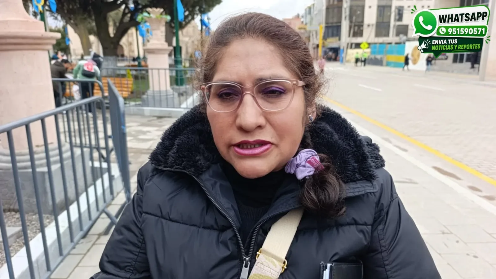 Presidenta de la AIP, Clared Maraza Romero