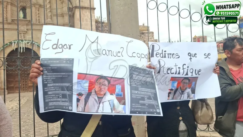 Familia de postulante anuncia acciones legales por presunta difamación tras acusaciones sobre examen de admisión