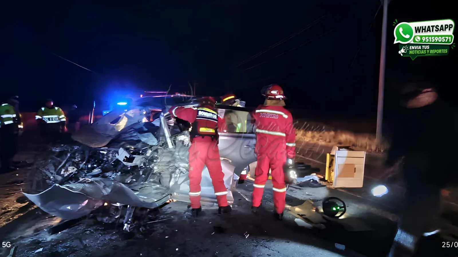 Pareja de esposos y su hijo mueren en fatal accidente en la vía Juliaca-Calapuja