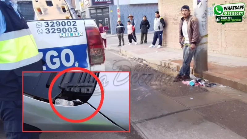 Retienen y atan a poste a presunto ladrón acusado de robar autopartes en Juliaca