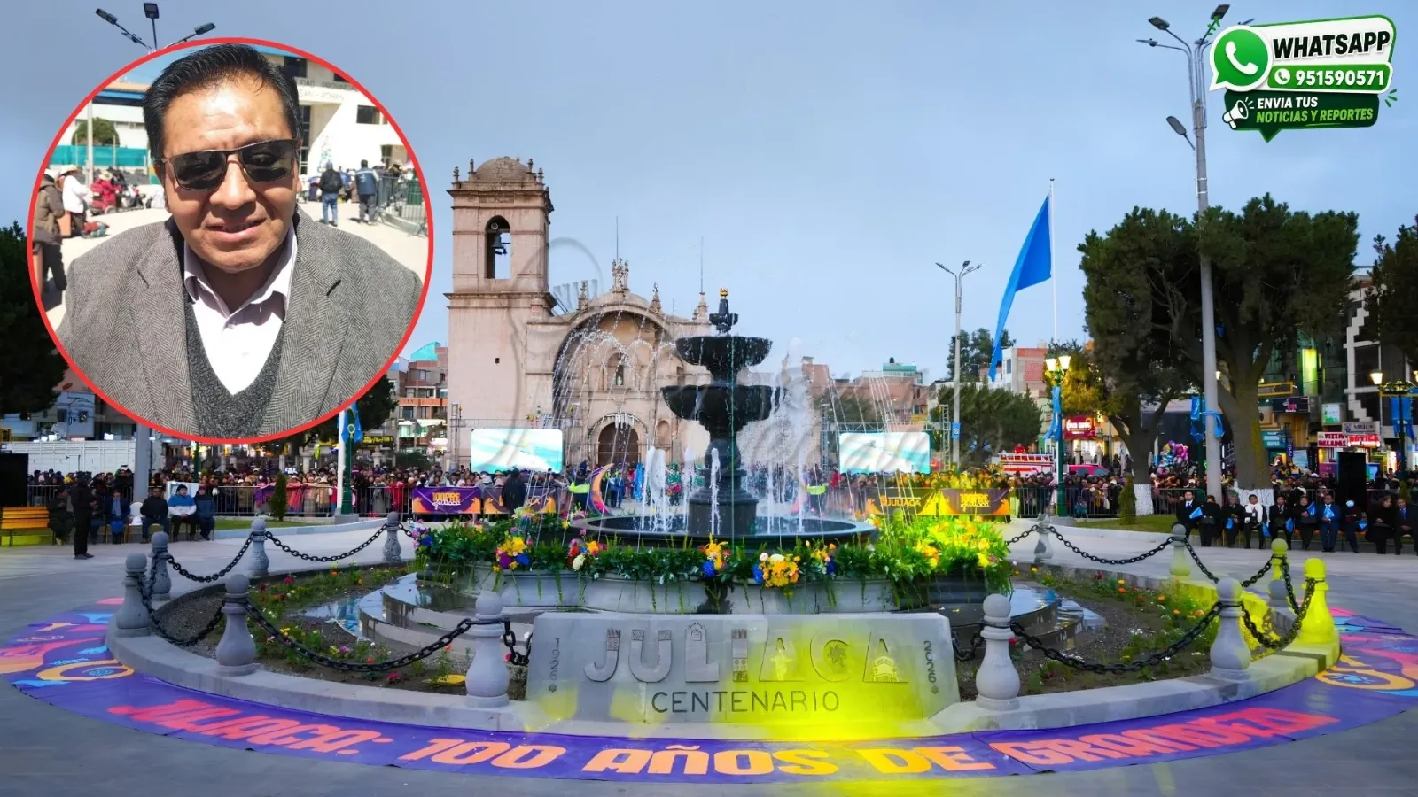 Exdecano de Ingenieros cuestiona obra de la Plaza de Armas de Juliaca y advierte posible sobrevaloración