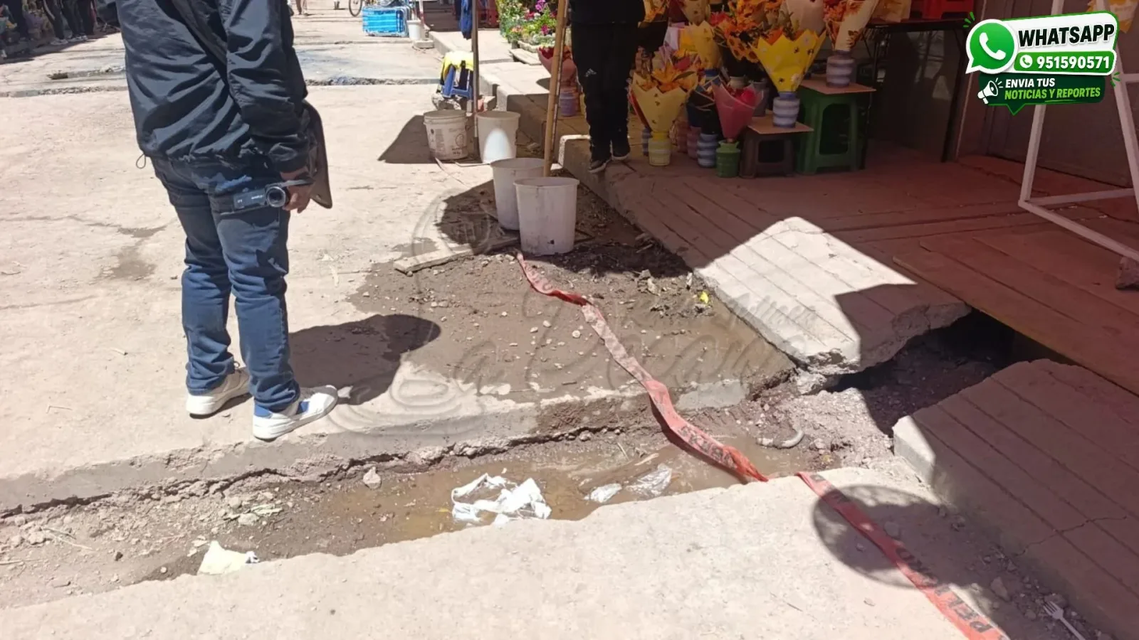 Vecinos cuestionan demora en cambio de tuberías en pleno centro de Juliaca