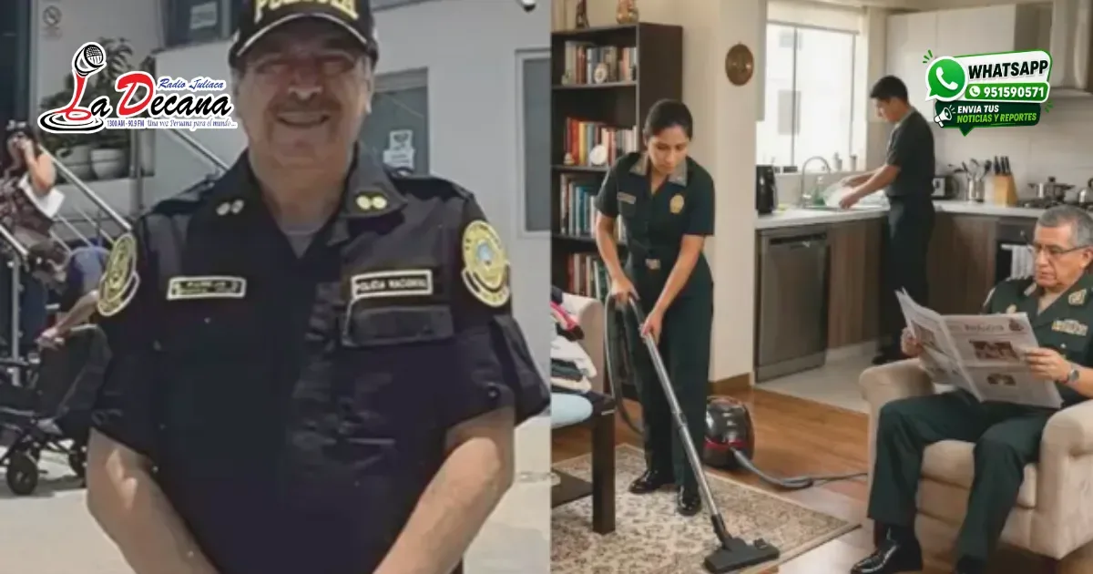 Fiscalía investiga a general PNP Gustavo Pareja por presunto uso de policías en labores domésticas  BAJADA: