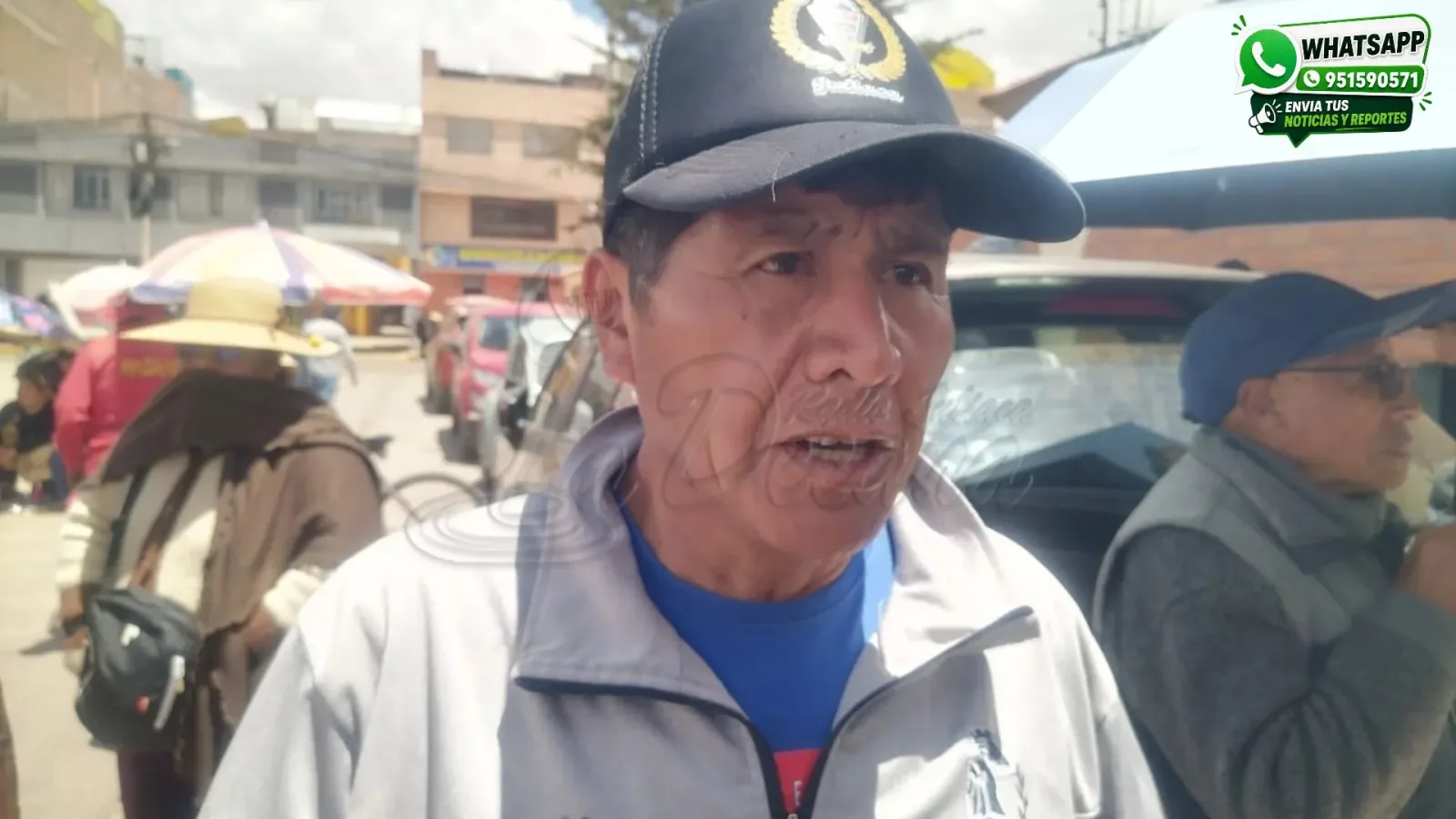 Comerciantes del mercado Túpac Amaru protestan frente al Poder Judicial por proceso judicial sobre terrenos