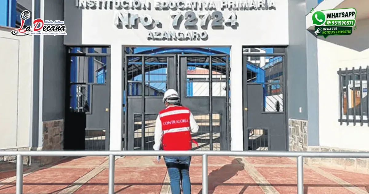 Contraloría detecta deficiencias y pagos indebidos en obra millonaria del colegio ISPPA en Azángaro