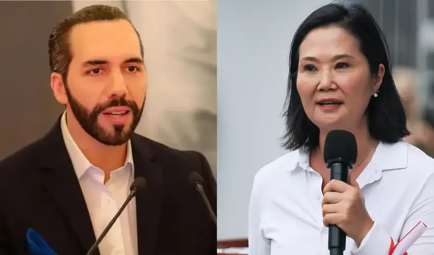 Keiko Fujimori y Nayib Bukele