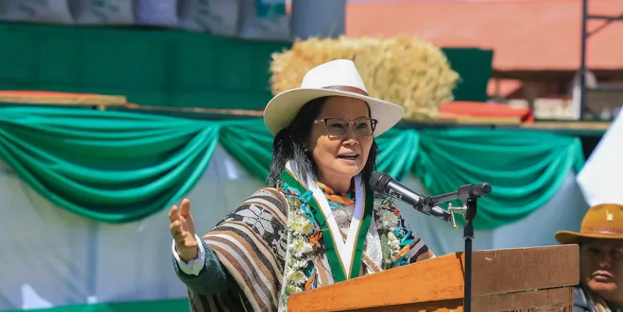 KEIKO FUJIMORI EN PUNO