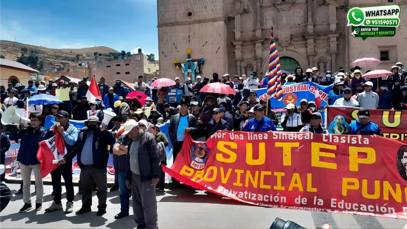 Protesta-de-SUTE-Puno