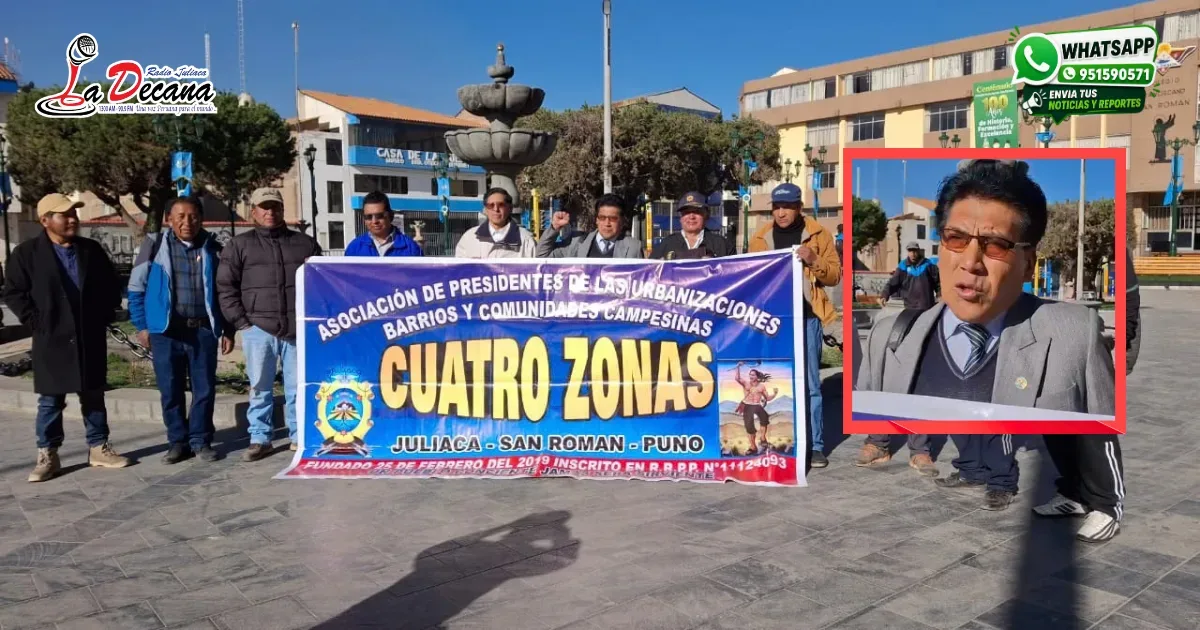 Ignacio Gutiérrez Humpiri asume la presidencia de las cuatro zonas de Juliaca