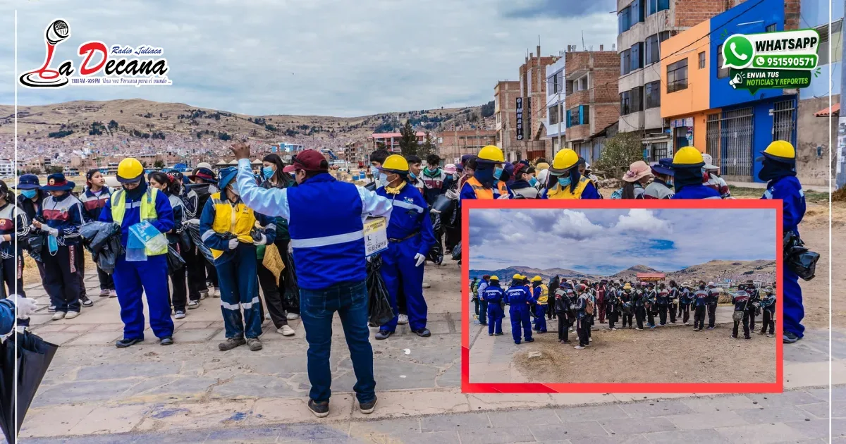 Recolectan cerca de 10 toneladas de residuos en jornada de limpieza de la bahía del lago Titicaca