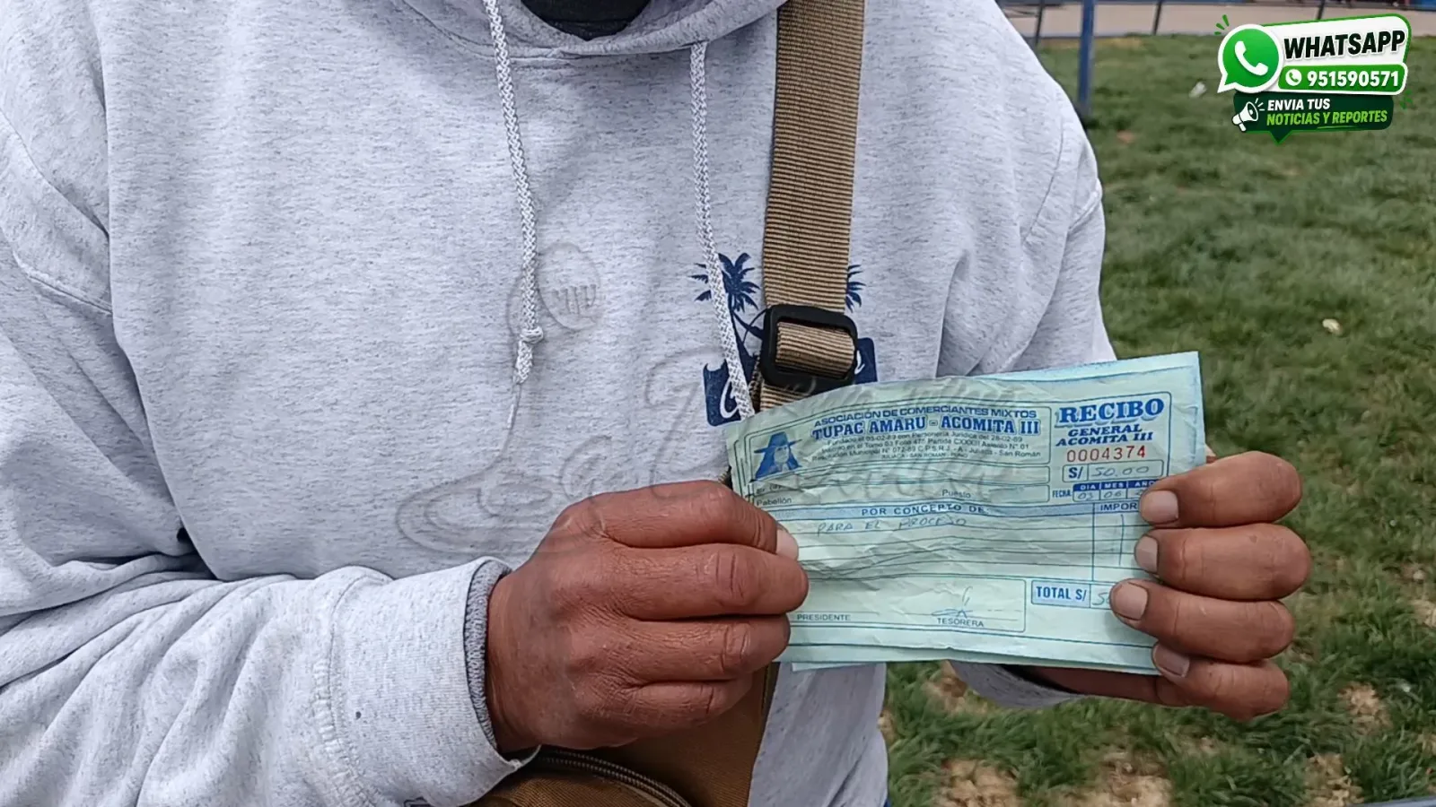 Comerciante denuncia cobros a socios y cuestiona manejo de procesos por terrenos en Juliaca
