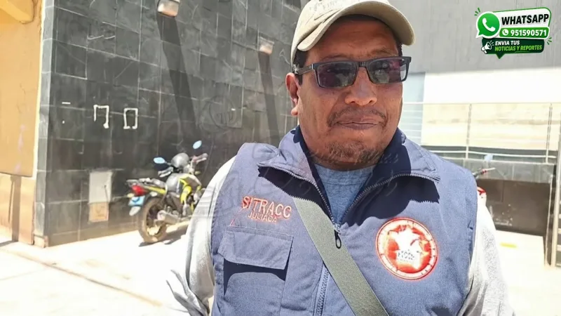 Secretario-general-de-Construcción-Civil-de-Juliaca- Miguel-Coaquira-Hierba