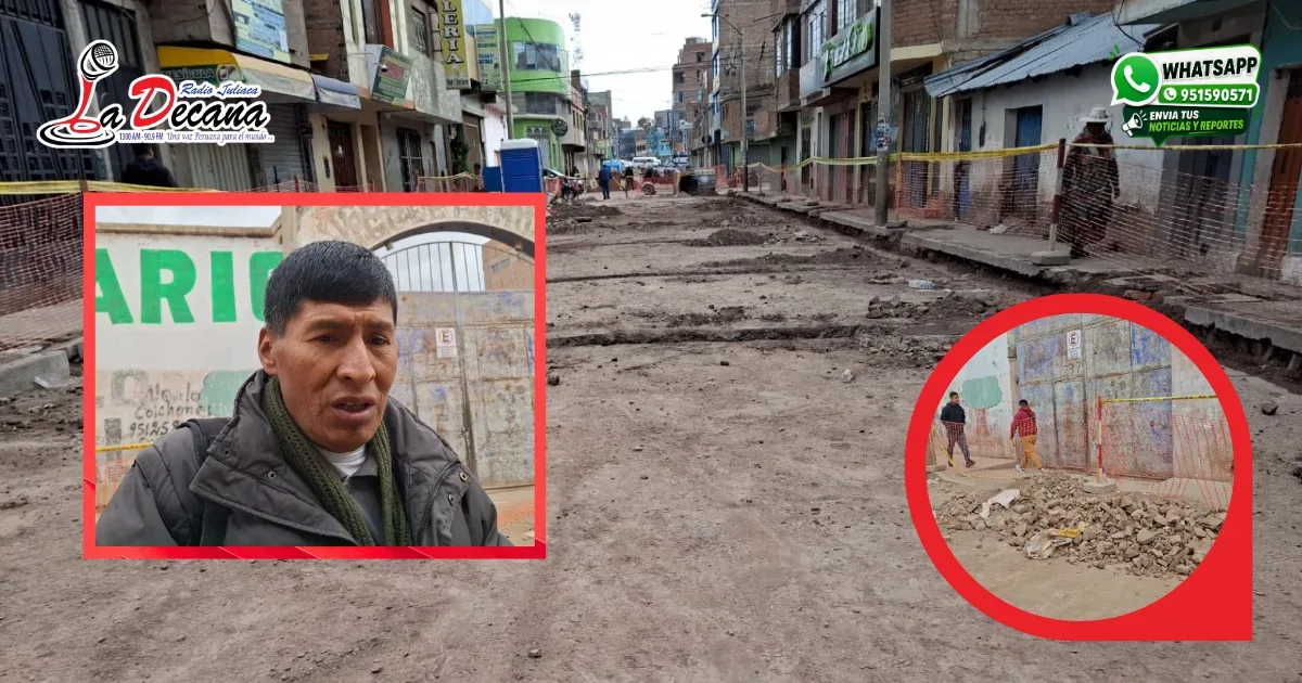Vecinos de Laguna Temporal cuestionan trabajos del PIAA y piden fiscalización en Juliaca