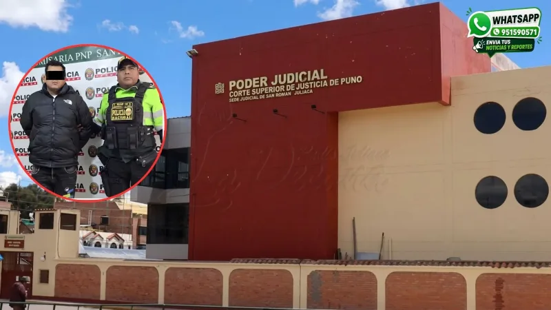 Cadena perpetua para hombre condenado por violación sexual de adolescente de 13 años en Juliaca