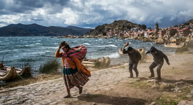 vientos y ráfagas en Puno