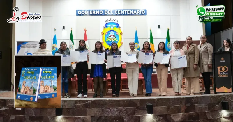 Presentan el libro “Memorias Vivas en Juliaca”, escrito por estudiantes
