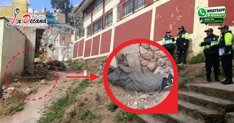 Hallan el cuerpo de una joven abandonada y cubierta con una manta en Puno