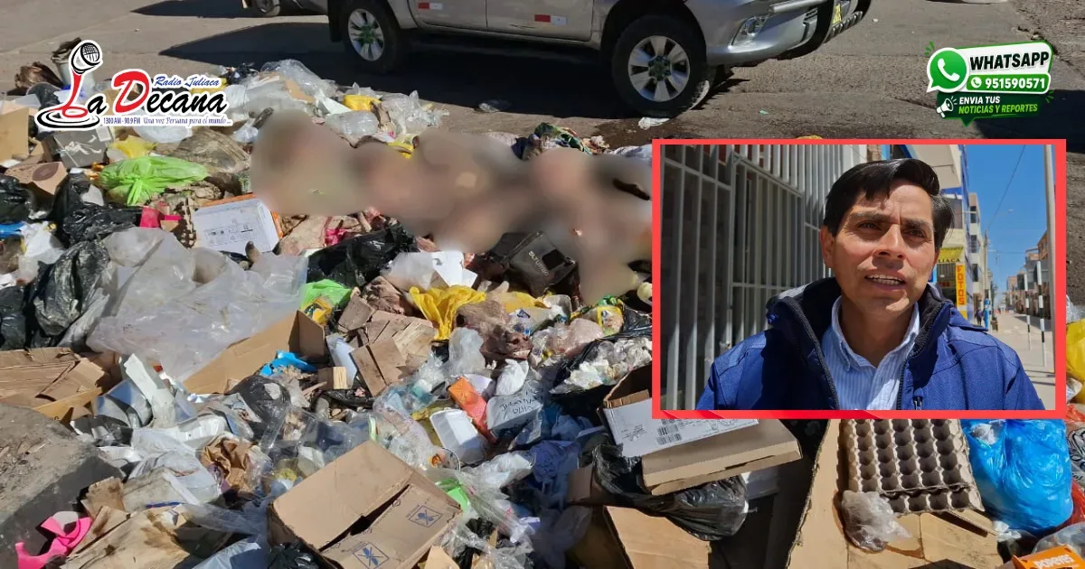 Arturo Oroz Bocangel, gerente de Medio Ambiente de la Municipalidad Provincial de San Román