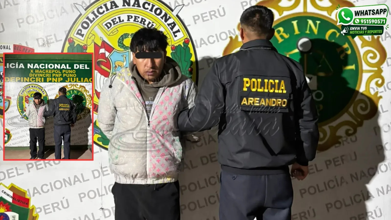 Detienen a sujeto alias “Caballo” por presunto tráfico ilícito de drogas