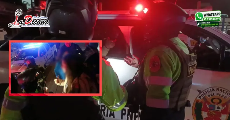 Joven resulta herida en el rostro durante presunta agresión cerca del Parque Las Aguas en Juliaca