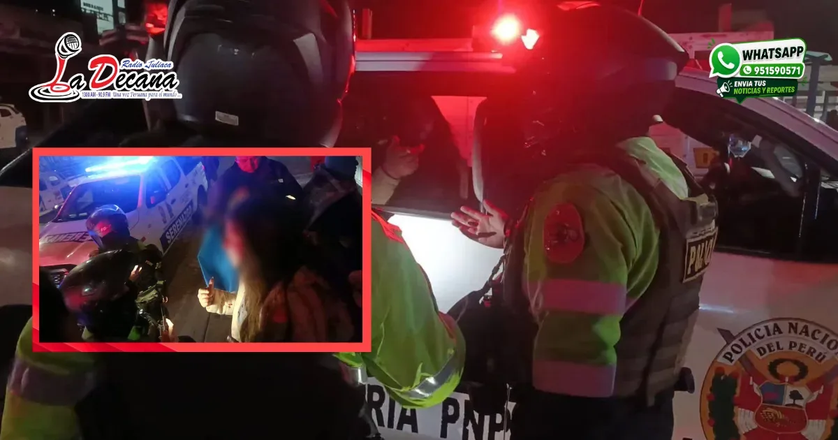 Joven resulta herida en el rostro durante presunta agresión cerca del Parque Las Aguas en Juliaca