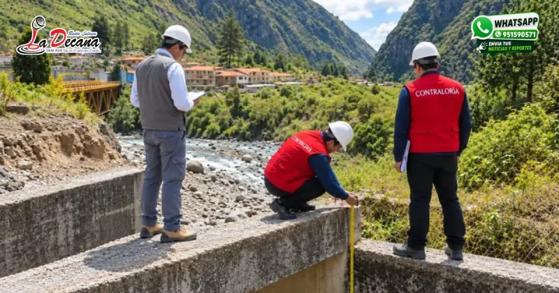 Contraloría inspecciona carretera Checca–Mazocruz paralizada y evalúa proceso de selección