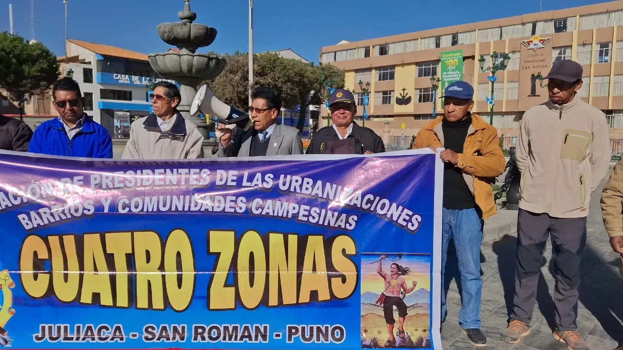 Ignacio Gutiérrez Humpiri asume la presidencia de las cuatro zonas de Juliaca