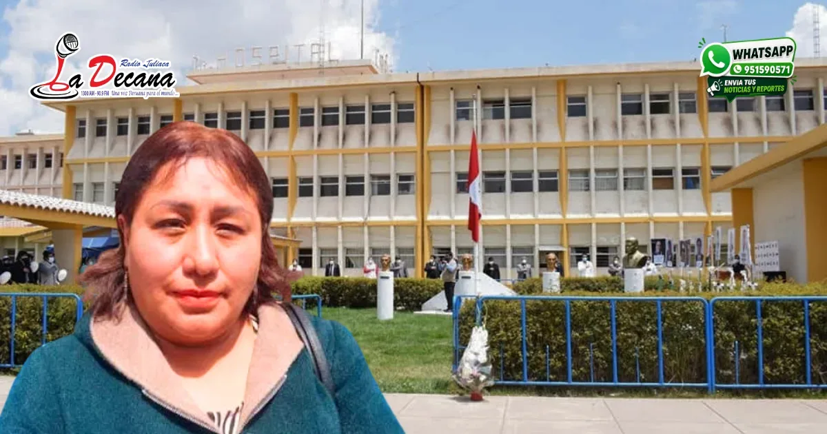 consejera regional María Elena Mamani
