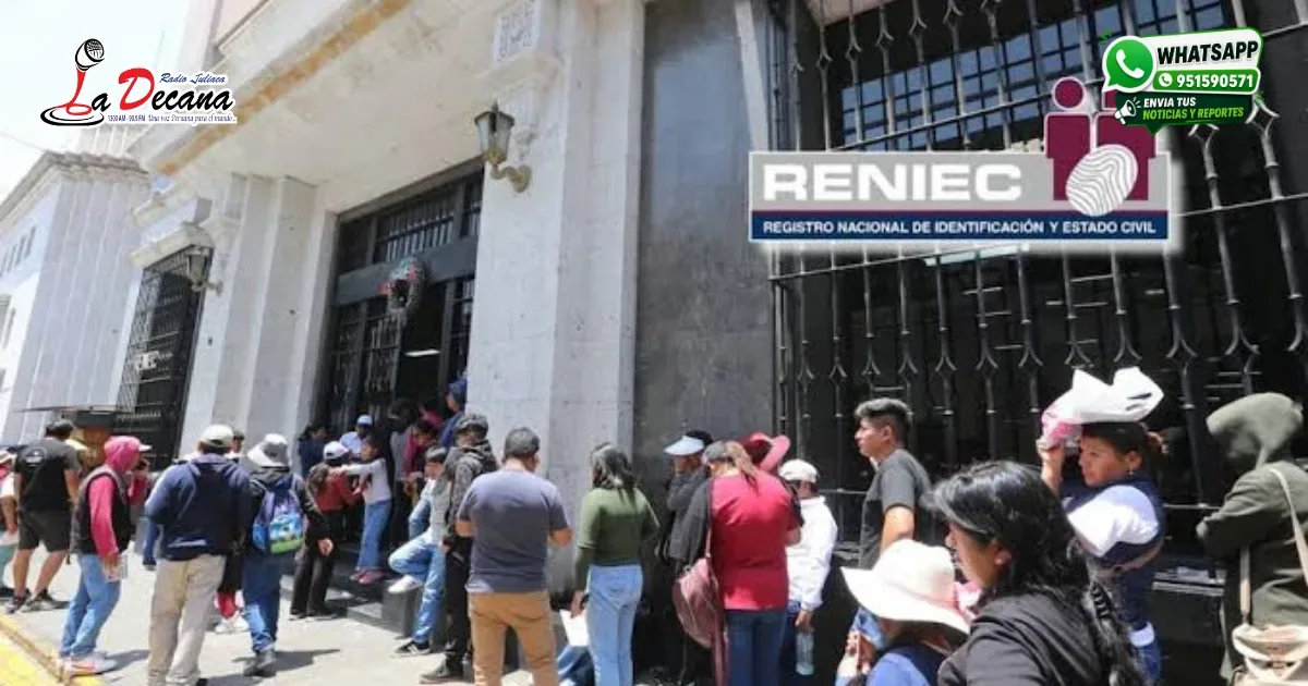 RENIEC detecta 38 mil cambios de domicilio irregulares