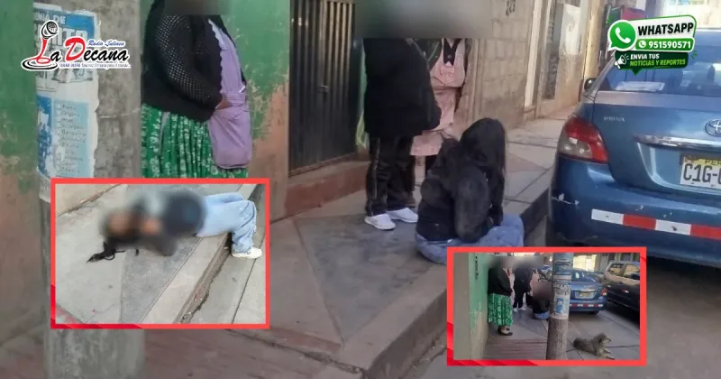 Hallan a joven durmiendo en la vía pública y es auxiliada por serenazgo y vecinas en Puno