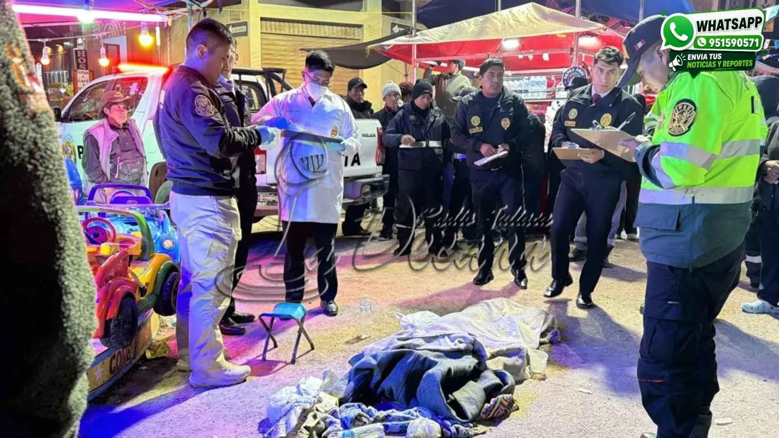Menor de 11 años muere en feria de Juliaca y madre denuncia presunta falta de atención médica