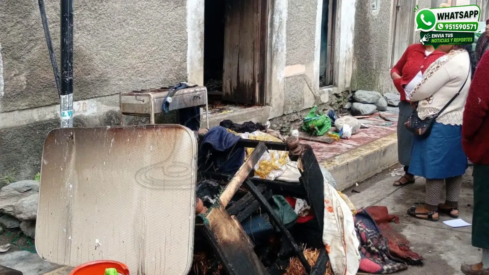 Tragedia en Sandia: Adulta mayor y niño mueren en incendio y otro menor queda gravemente herido