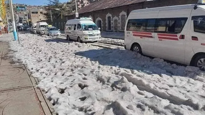 SENAMHI pronostica lluvias, granizo y nieve en 12 provincias