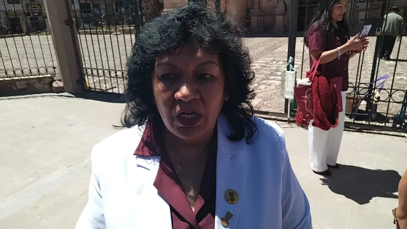 Decana del Colegio de Obstetras de Puno, Graciela Bernal Salas,