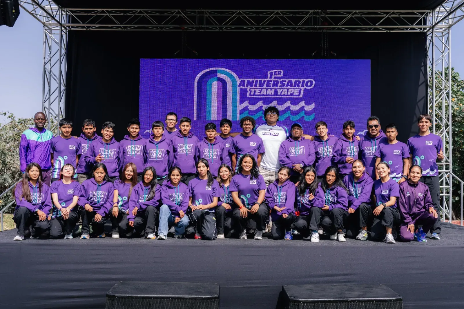 atletas puneños Brayan Huanca, Yeferson Cuno y Brigitte Coaquira forman parte de los 55 deportistas que integran actualmente el Team Yape