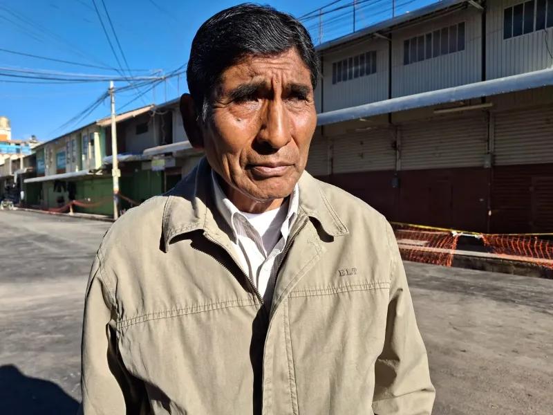 expresidente de la Urbanización San José Primera Etapa, Mariano Yana Sucasaca,