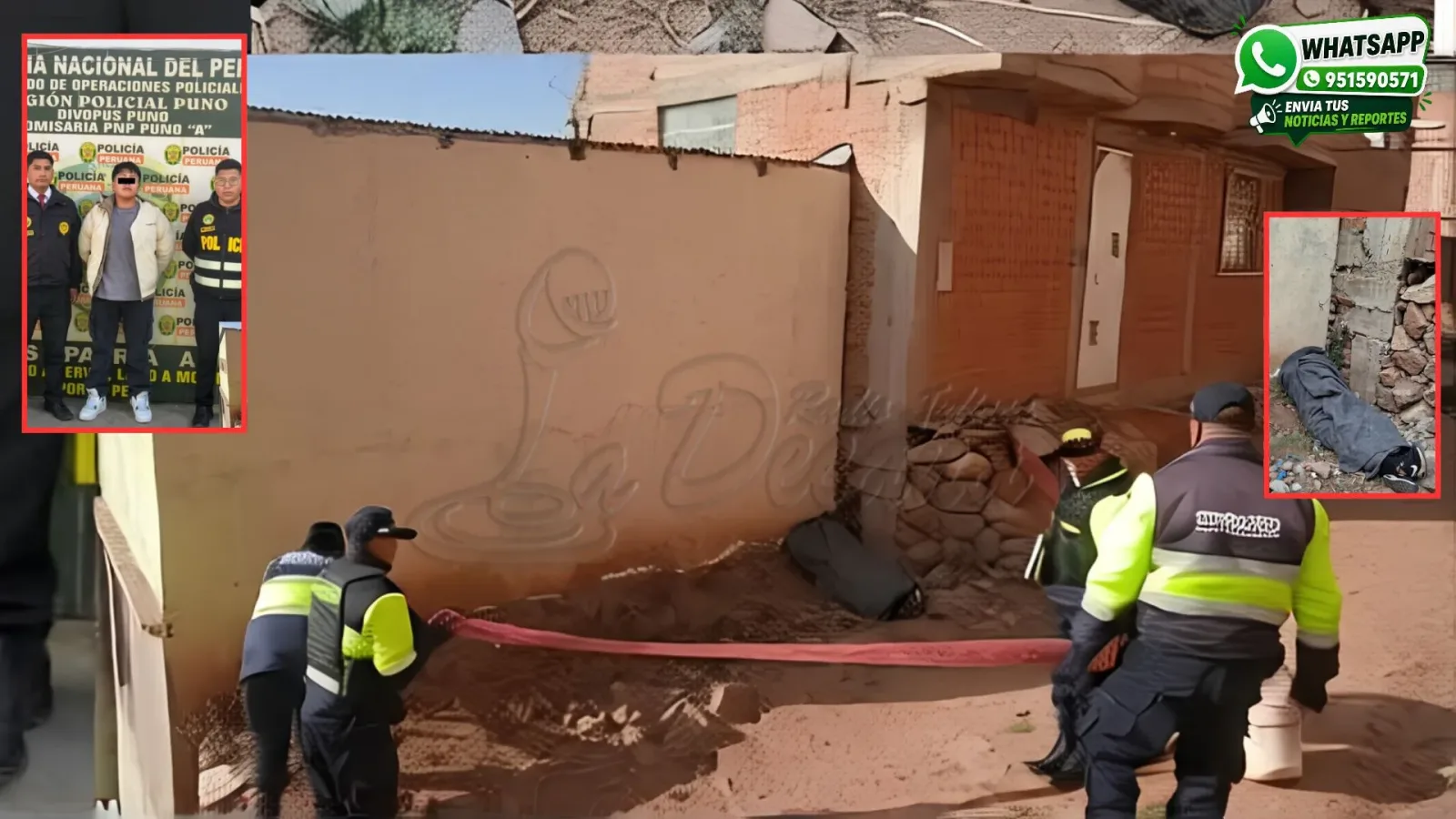 Mujer es hallada sin vida y su conviviente es detenido preliminarmente en Puno